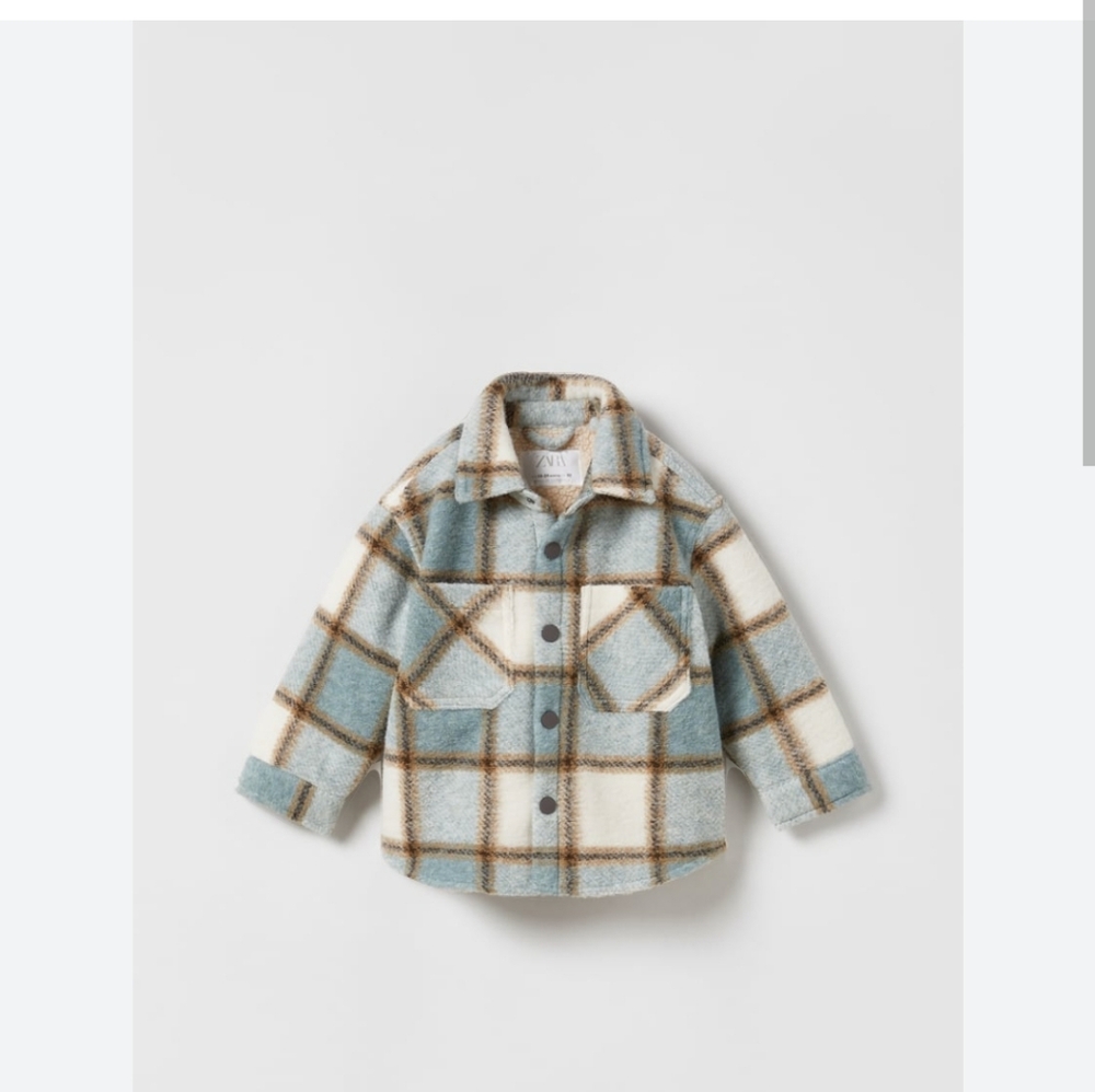 Zara faux shearling jacket
